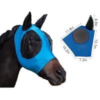 Limited Time Discounts Elastic Horse  Cover Horse Fly S Breathable Anti Mosquito Ears Decor Horse S Care Fine  Mesh Shields