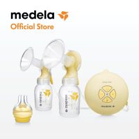 Medela | Swing Maxi Double Electric เครื่องปั๊มนมไฟฟ้าแบบคู่ - พร้อมระบบป้องกันน้ำนมไหลย้อนกลับเข้าเครื่อง เครื่องแท้ ศูนย์ไทย| Breast Pump