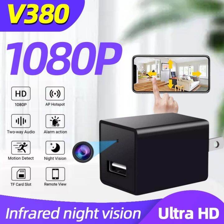 panic buying V380 Mini USB Hidden CameraMotion Full HD 1080P Wireless Hidden CamerasVideo