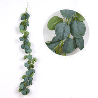 2M Wedding Vines Party Plant Decoration Artificial Eucalyptus Leaves