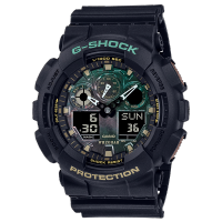 GA-100RC-1A l Teal and Brown Rust Series l G-SHOCK