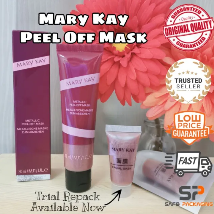 Metallic peel off mask mary kay