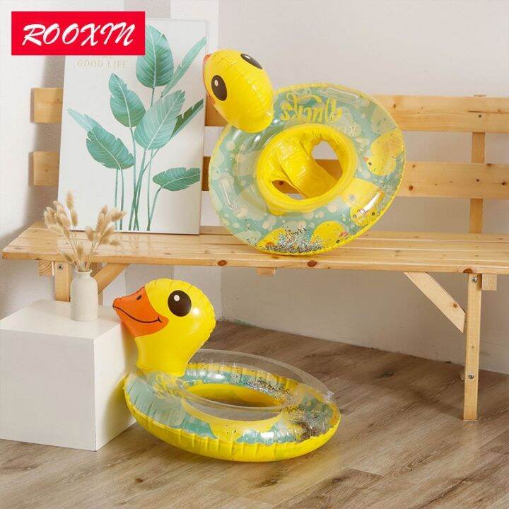 ป่าร้อน LIN431 卐 ROOXIN Baby Swim Tube Inflatable Child Kid Float Pool Beach Lazada.co.th