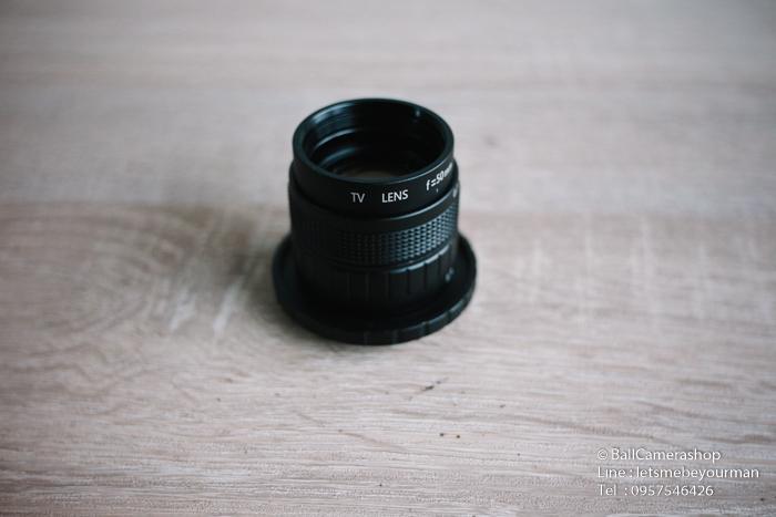 ขายเลนส์มือหมุน-ซีซีทีวี-ฟูเจี้ยน-50mm-f1-4-สำหรับใส่กล้อง-nikon-1-mirrorless-ได้ทุกตัว