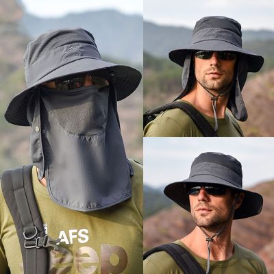【CC】 Hats Hat Protection Boonie for Fishing Hiking Garden Beach