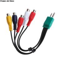 【YF】 1pc 20cm 3.5mm   2.5mm to 5RCA Audio Video AV Component Adapter Cable For Samsung LED LCD TV BN3901154W BN39-01154W new