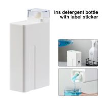 1100ml Laundry Detergent Empty Bottle Large Capacity Clothes Softener Shampoo Dispensers Shower Gel Replacement Bottle Bathroom