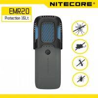 เป้สะพายหลังสำหรับเดินป่า NITECORE EMR20ที่ไล่ยุงแบบพกพา USB-C ชาร์จได้แบตเตอรี่ในตัว PDQC 3.0สำหรับเดินตั้งแคมป์