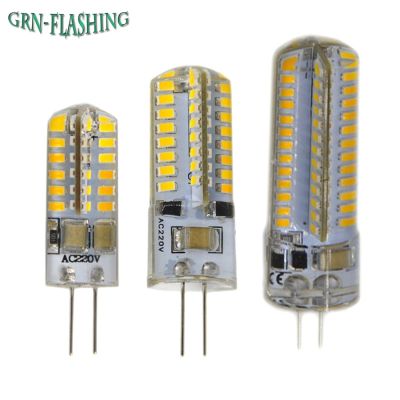 【▼Hot Sales▼】 yanjina85828158 โคมไฟไฟส่องเฉพาะจุดฮาโลเจน Led Ac220v หลอดไฟ Led G4ขนาดเล็ก3W 4W 5W 6W Smd 3014โคมไฟ Led ไฟคริสตัลระย้า