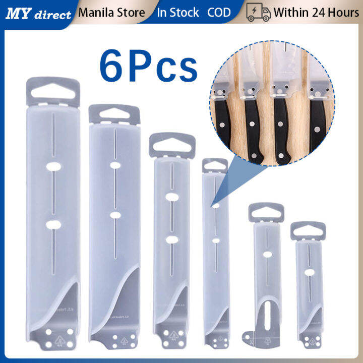6pcs Kitchen Knife Edge Guards Blades Protector Chef Knives Cover