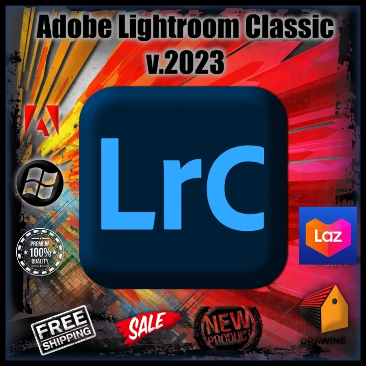 P40] Lrc อโดบี ไลท์รูม คลาสสิค (Win 2023) 💥เวอร์ชัน V12.1.0💥 Lightroom  Classic 2023 โปรแกรมแต่งรูป แต่งภาพ ปรับโทนภาพ | Lazada.Co.Th