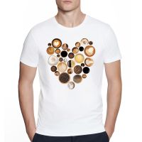 Coffee Graphic Caffeine In Love Short Sleeve Spring Summer Clothes Tops Clothing Tees Love Coffee Print Male Tshirt