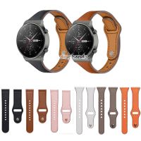 Slim Genuine Leather Band Strap for Huawei Watch GT 2 2e GT2 Pro GT3 Pro 46mm 43mm GT3 SE Huawei Watch Buds 【BYUE】