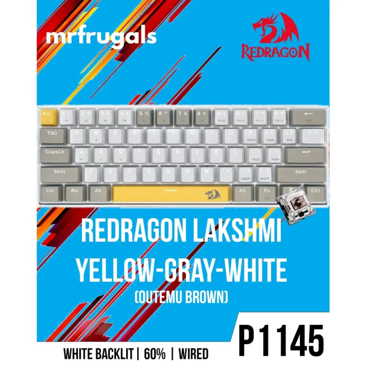 Redragon Lakshmi K606R Mechanical Keyboard durable | Lazada PH