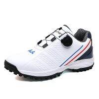 Men Golf Shoes Waterproof Breathable Golf Sneakers Male Spikeless Sports Shoes Walking Outdoor Sport Golfing Footwear