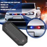 Car Solar Charging Night Riding Rear-end Collision General Vehicle Light Flash Led Electric Warning Prevention Motorcycle G7r9