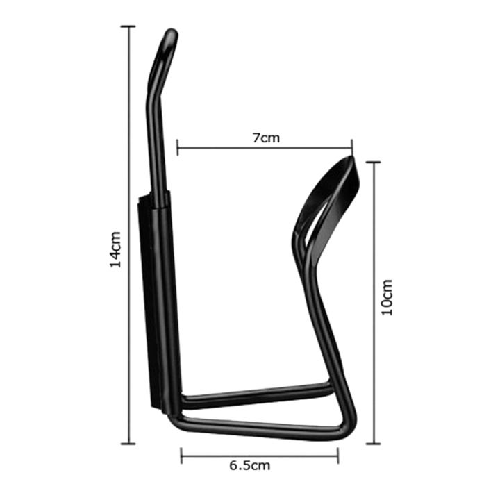 2ชิ้นที่วางขวดน้ำจักรยานอลูมิเนียมภูเขาจักรยานถ้วยน้ำกรงขี่จักรยานชั้นวางเครื่องดื่ม
