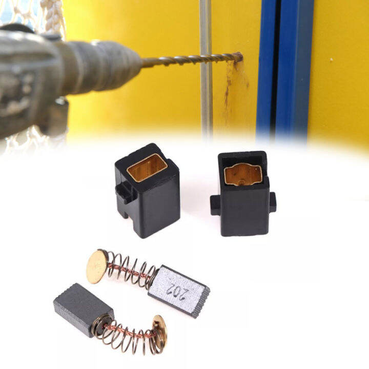 1Pair Carbon Brush with Holder For BOSCH TSB1300/5500 Impact Drill