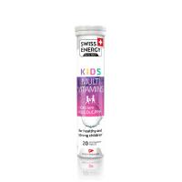 Swiss Energy Kids Multivitamins + Calcium  เม็ดฟู่ วิตามินรวมเด็ก มัลติวิตามิน+ แคลเซียม 20 tab