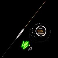 ∈❆✥ Goture 1PC Vertical Buoy Fishing Floats with Tube 1PC Float Rig 5PCS Glow Light Stick For Carp Fishing Float Fishing Tackle