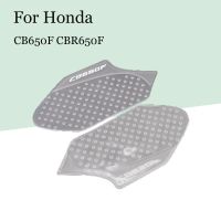 【cw】 For Honda CB650F CBR650F 2014 2015 2016 2017 Motorcycle Fuel Tank Knee Non Slip Heatproof Side Stickers Fishbone Stickers ！