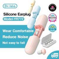 Dr.isla YR772 6Pair 2/3 Layer Soft Silicone Ear Plugs Tapered Sleep Noise Reduction Earplugs Sound Insulation Ear Protector Ear Protection