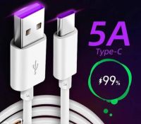 สายชาร์จ Type-C สายเคเบิ้ลชาร์จเร็ว Type C สําหรับ P30 Samsung S9 Usb-C สําหรับศัพท์มือถือ Xiaomi Mi 6 8 9