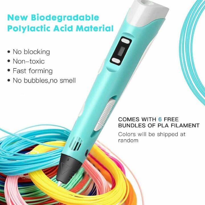 Bút 3D có Bộ Sạc Chuẩn Bảo hành kèm sợi nhiều màu sắc tạo mô hình 3 chiều độc đáo in hình 3D cho bé Lazadavn #43 Bút 3D có Bộ Sạc Chuẩn Bảo hành kèm sợi nhiều màu sắc tạo mô hình 3 chiều độc đáo in hình 3D cho bé Lazadavn