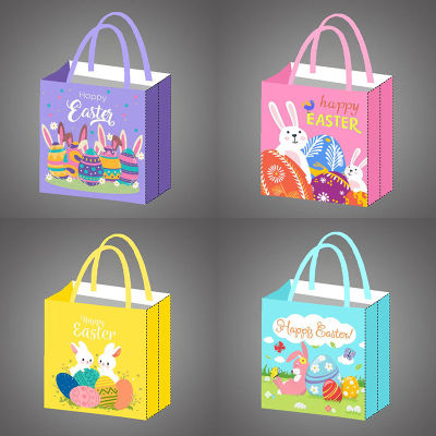 Easter Cloth Bags Easter Decorating Supplies Easter Decoration Non Woven Bags Gift Bags Easter Bags