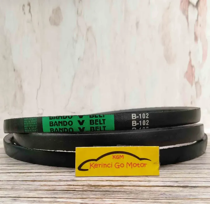 BANDO VAN BELT B-102 V BELT TALI KIPAS B102 FAN BELT VANBELT POLOS ...