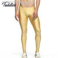 Ão Taddlee-Calças Tadas De Estiramento Alto Para Homens Calças Compridas Cira Bixa Legging Sexy Moletom Johns Marca