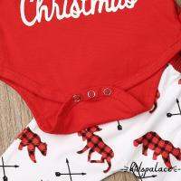 ☆➔❤Lovely Kids Baby Girl Boy My First Christmas Romper