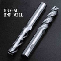 Endmills Maching CNC เครื่องมือตัดโลหะผสมเคลือบ1/2 3/8 3/16 1/4 1/8 4Flutes End End End HSS เหล็กทังสเตนนิ้ว