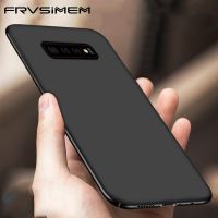 Ultra Thin Cover For Samsung Galaxy S10 Lite S20 FE Ultra S10e S8 S9 Plus S21 Note 10 8 9 20 S23 S22 Case Matte Hard PC Case