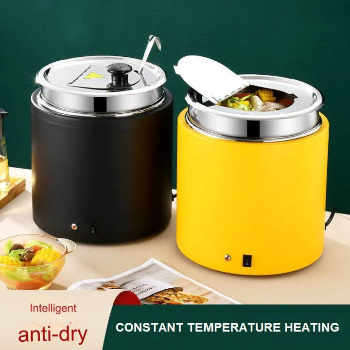10L Commercial Electric Soup Kettle Warmer Periuk Pemanas Sup