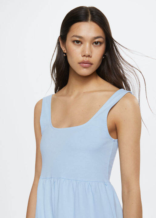 [MANGO] DRESS MAROTO2 / DRESS REF. 27038630 Lazada.co.th