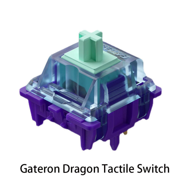 Original Gateron Dragon Switches 5 pin Gopolar Azure Advanced Tactile ...