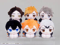 10เซนติเมตรแท้ยัดตุ๊กตาญี่ปุ่นอะนิเมะ H Aikyuu Shouyou Kageyama ตุ๊กตาตุ๊กตา C Lamps จี้มิ่งขวัญของเล่นสำหรับเด็กของขวัญวันเกิด