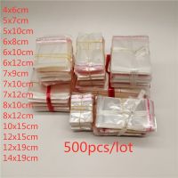 [HOT YAPJLIXCXWW 549] 500Pcs โปร่งใส Self Adhesive Seal ถุงพลาสติกเครื่องประดับบรรจุภัณฑ์กระเป๋า OPP Poly Self Sealing Clear Cellophane กระเป๋าเครื่องประดับกระเป๋า