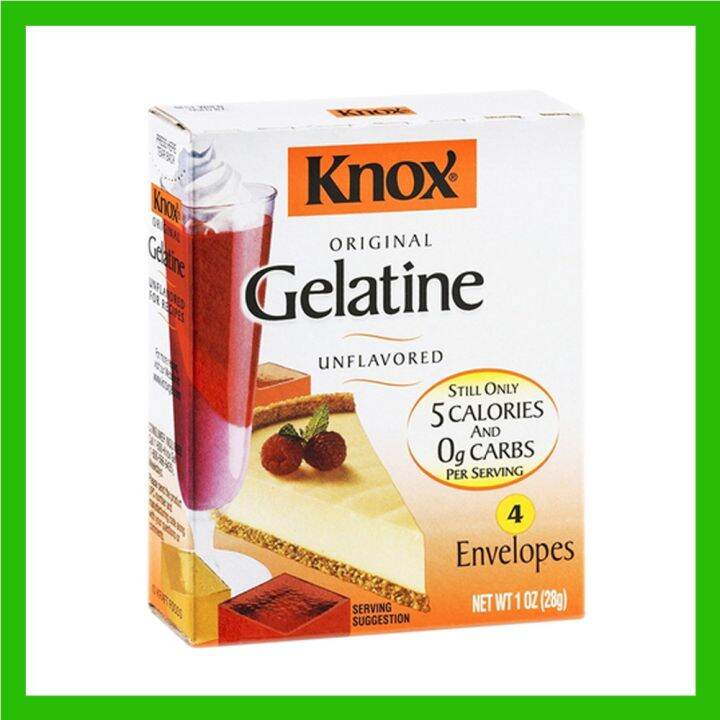 Knox Original Gelatin Unflavored 28g Jan 2024 Lazada PH