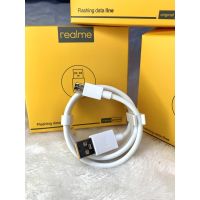 【Taotao Electronics】 REALME Original 5A VOOC ไมโคร USB กระพริบสายข้อมูลสายชาร์จ7PIN/1.0M