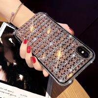 Luxury Bling Diamond Case For Samsung Galaxy Note 10 Plus S22 iPhone 11 Pro XS Max XR X 8 7 6 Glitter Rhinestone Soft TPU Cover