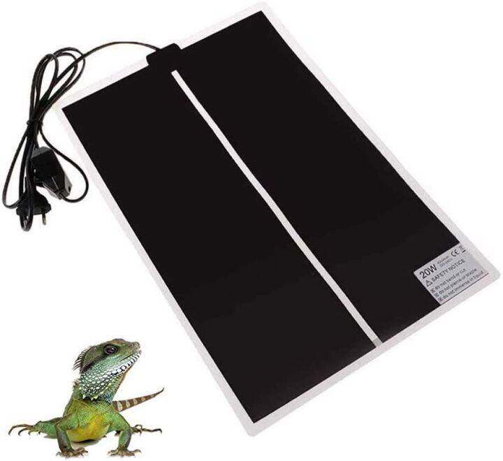 Waterproof Reptile Heat Pad Under Tank Terrarium Heating Mat for