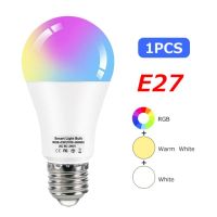 Tuya Smart Bulb WiFi Led Lamp E27 RGB 12W 15W 18W Dimmable With Smart Life APP ,Voice Control For Google Home,Alexa Light Bulbs