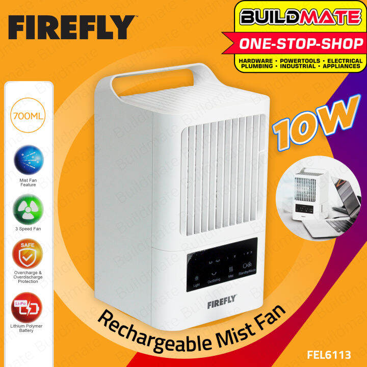 FIREFLY Rechargeable Air Cooler Mist Fan FEL6113 100 ORIGINAL