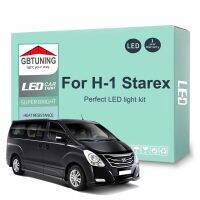 Canbus สำหรับ H-1ฮุนได H1 Starex I800 1997-2011 2012 2013 2014 2015ชุดหลอดไฟ LED สำหรับภายในรถยนต์โดมในร่มชุดอ่านลำตัว