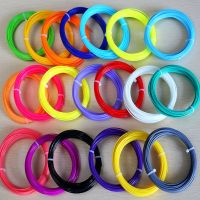 【YF】 3d Printed Pen Abs Plastic Printer Line Pens Wire Environmental Safety Pla 1.75mm Filament 20 Bright Color