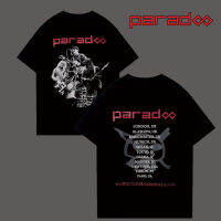 ? Paradox 2023 เสื้อยืดเวิลด์ทัวร์เสื้อยืดสีดำ