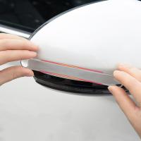 【CW】Transparent Car Door Edge Protection Strips Anti Scratch Rearview Mirror Anti-collision Protector Sticker Bumper Scuff Plate Bar