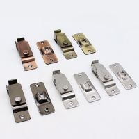 Stainless Steel Door Latch 360 Degree Rotate Door Buckle Security Sliding Chain Locks Door Lock Barn Cast Metal Hook Latch Lock Door Hardware Locks Me